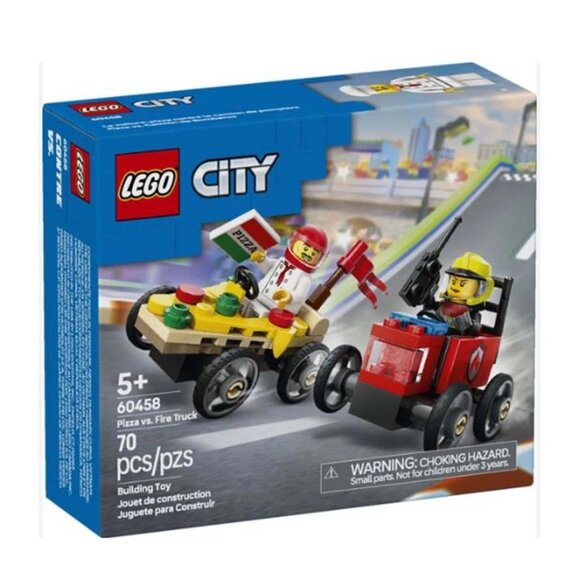 LEGO CITY: Build & Race  Car Packs (60458 + 60459) Set - Picture 2 of 5